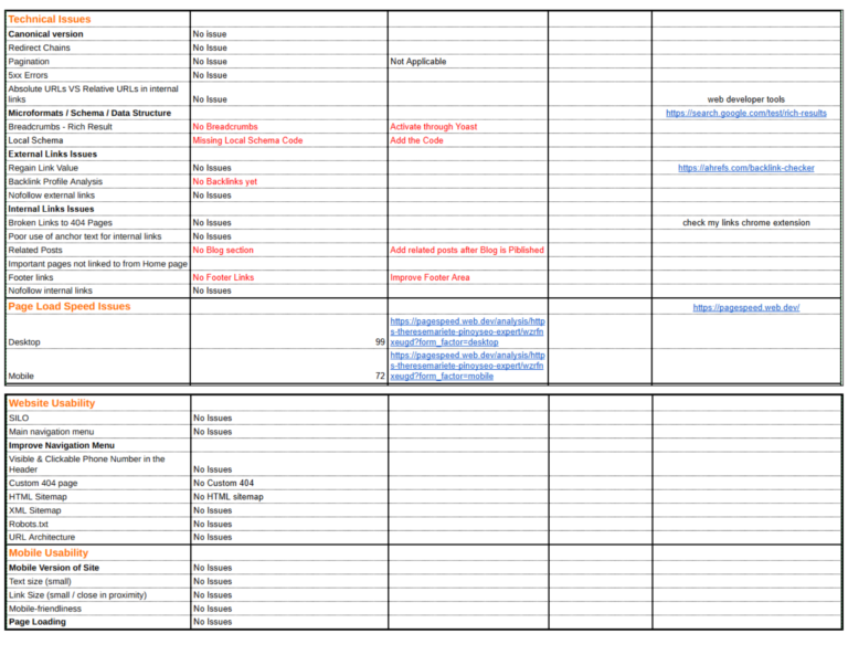 SEO Website Audit